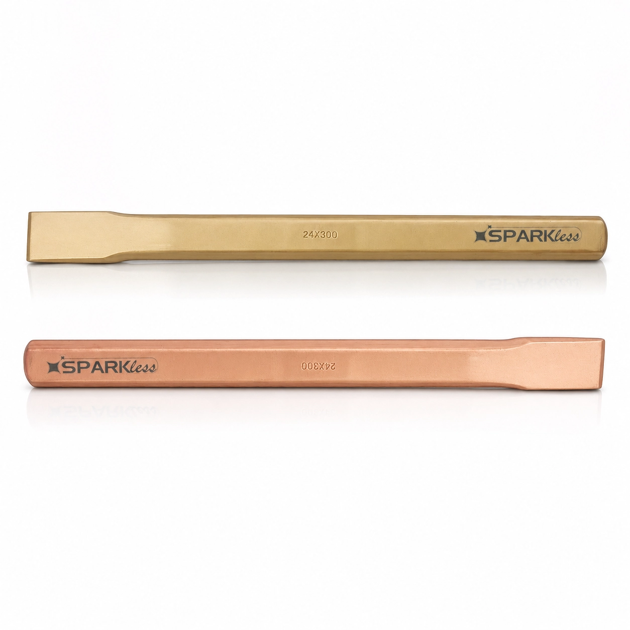 Non-Sparking AlBr Flat Chisel 	250 mm